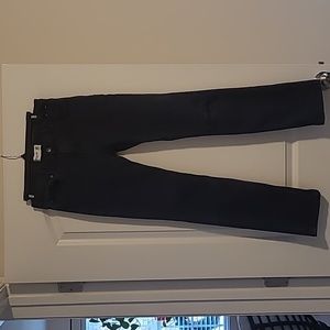 Boy Abercrombie Kids Distressed Black Jeans 15/16 Long